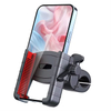 Adjustable Manual Clip Phone Holder for Motorcycle Smart Phone Holder for Biking Rotation Golf Cart Phone Stand