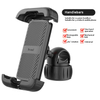 High Quality Bicycle Phone Holder, 360 Degree Knob Base, Shock-absorbing Motorcycle Riding Navigation Phone Holder