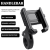 Removable Quick-release Outdoor ABS Plastic Bike Phone Holder Motorcycle Cell Phone Stand for Bike
